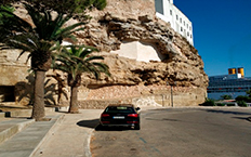 Consolidación del acantilado del puerto de Mahón (Menorca)